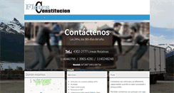 Desktop Screenshot of fletesconstitucion.com.ar