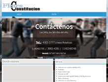 Tablet Screenshot of fletesconstitucion.com.ar